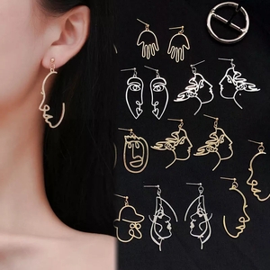 Creative personality fun earrings