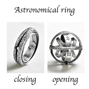 Creative astronomical ball ring