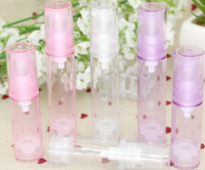 travelling cosmetic packaging 1PC Empty airless pump plastic bottles