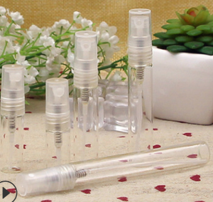 Mini Refillable Portable Sample Perfume Bottle Glass Travel Empty Spray Atomizer Bottles
